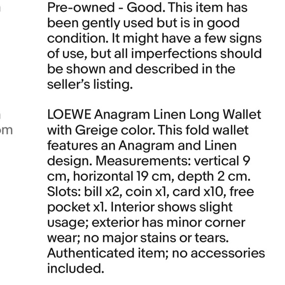 Loewe Textured Brown Leather Wallet - Picture 11 of 11